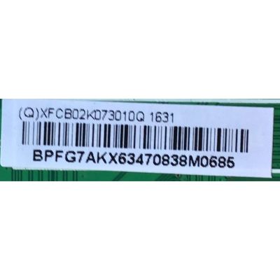 KIT DE TARJETAS PARA TV VIZIO / MAIN XFCB02K073 / 715G7573-M03-000-004Y / T-CON 44-9771056A / 47-6021049 / FUENTE ADTVF2108AD1 / 715G6934-P01-001-002M / MODELO D32-D1 LTTUUKIS - Imagen 4